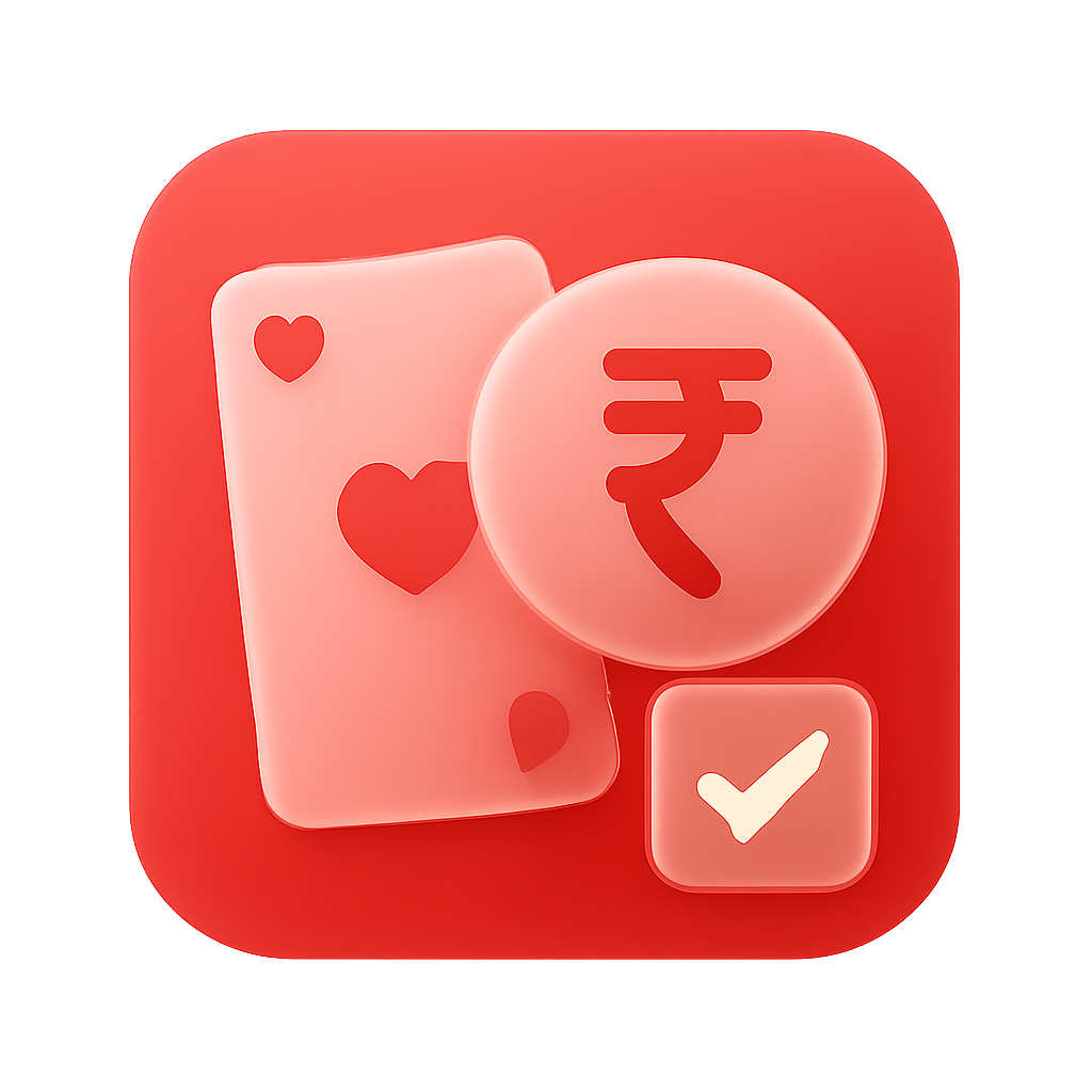 An icon representing INR Rummy Guide to Updates.