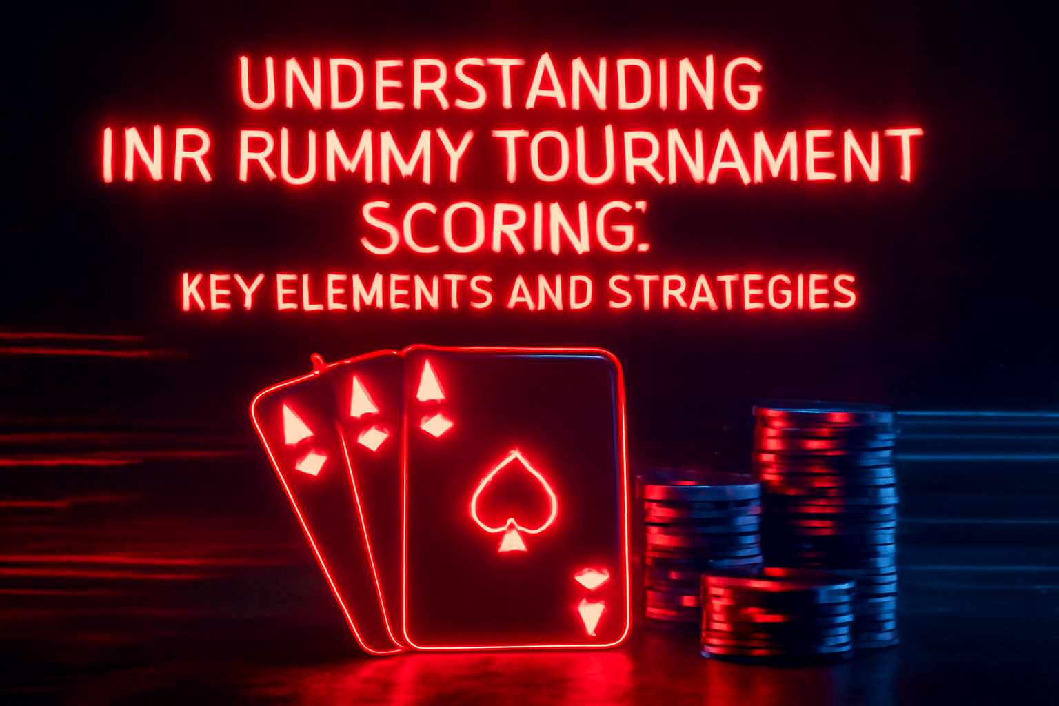 An informative display of INR Rummy Latest Version Features with a modern design.