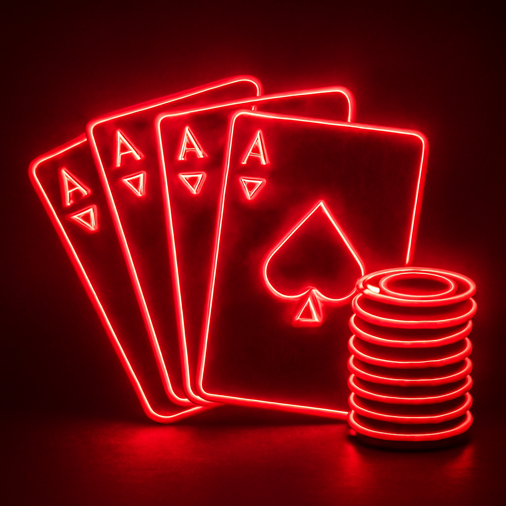 A badge icon representing INR Rummy Latest Version Features.