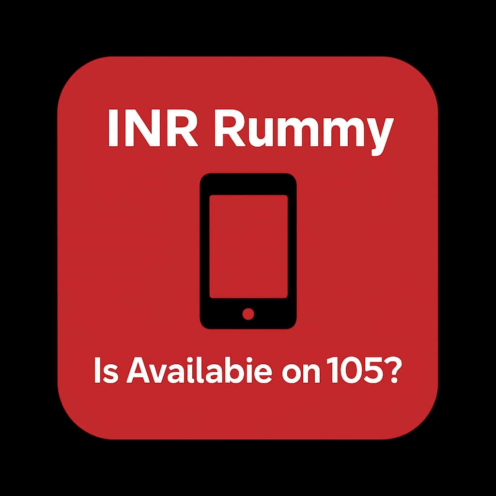 Icon depicting the inquiry of INR Rummy's availability on iOS.